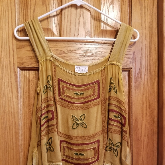 Vintage 1970's De Paris Long Dress - Size: S/P - Picture 4 of 5